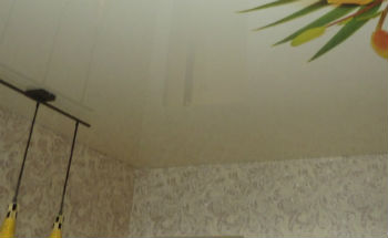 Безщелевые натяжные потолки