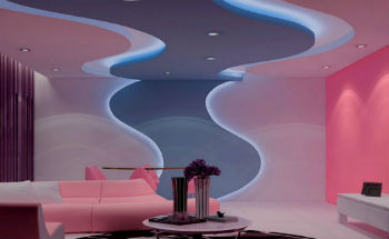 Натяжные потолки на стену